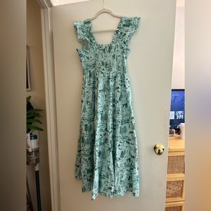 Hill House Home Nap Dress in Green